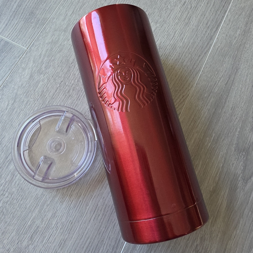 Starbucks Red Tumbler with Lid